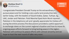 Pakistan puji usaha Trump pacu damai serantau