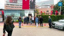 CHP Genel Merkezi önünde gerginlik