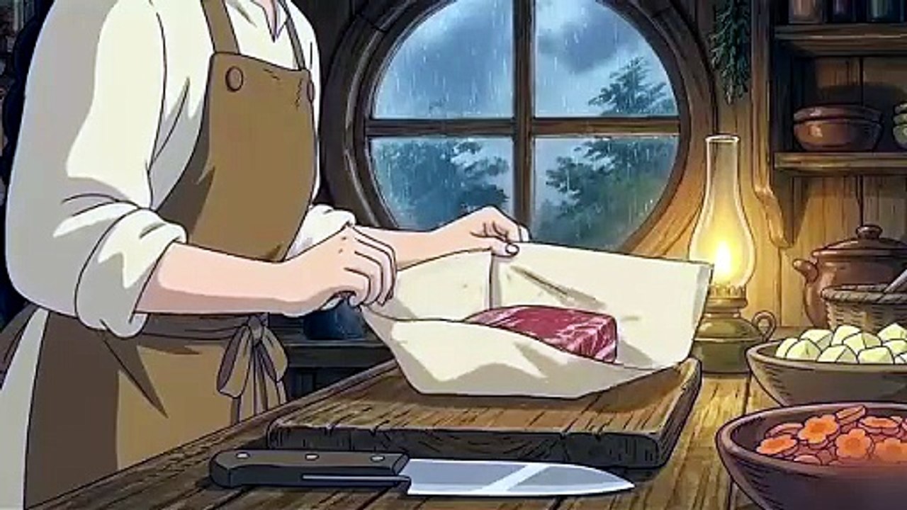 Rainy days in treehouse