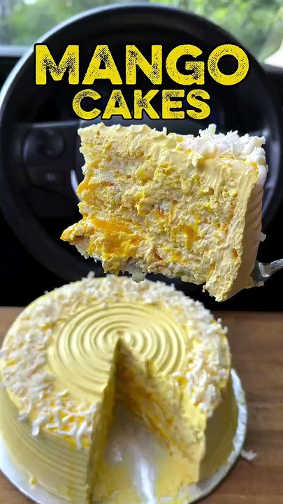 Mango Madness & My Sweet Tooth.! 🏻😍By @asmabakespk 1. Mango Buttercream Layered Cake2. Mango
