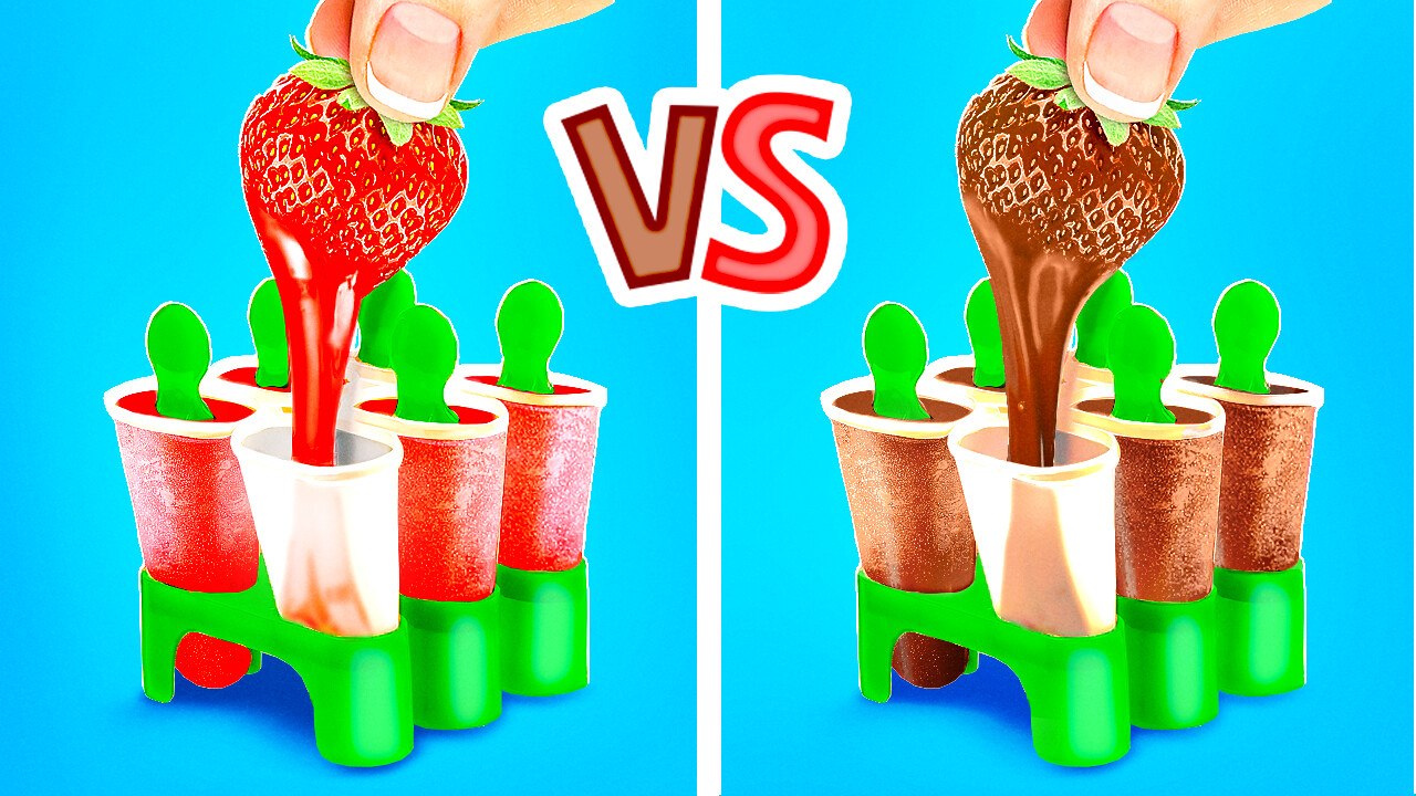 Défi gourmand : vrais aliments ou chocolat ?
