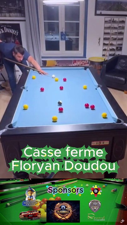 Casse ferme Floryan Doudou #8ballpool #8ball #8pool #blackball #billard #pourtoi #fyp