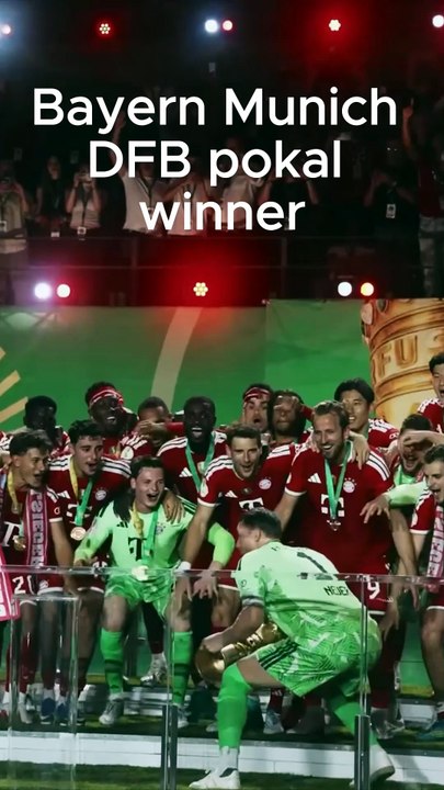 Bayern Munich DFB Pokal winner