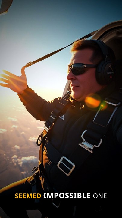 Disabled Man's Skydive Defies All Limits