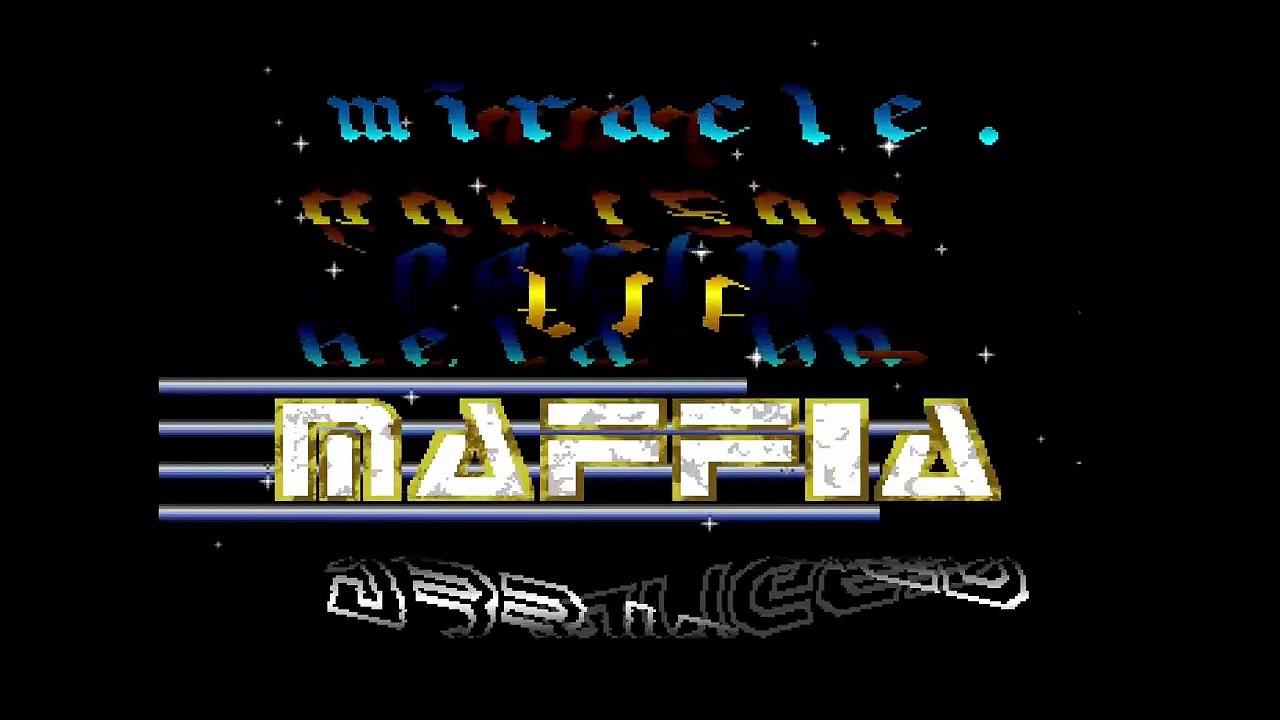 Amiga Demo Rollerscroller by Maffia