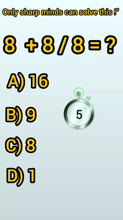 Only sharp minds can solve this!