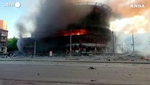 Massiccio attacco russo a Kiev, morti e feriti