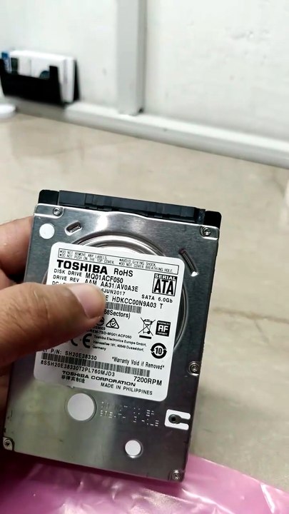 Toshiba Mq01acf050 500Gb Laptop Hard Drive Branded & Used For internal & External