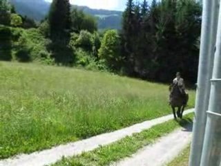 Patty au galop avec Qualia