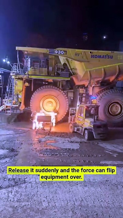 This mining tire costs as much as a Porsche—here's why! 🚛⚙️ #MiningFacts #HeavyMachinery