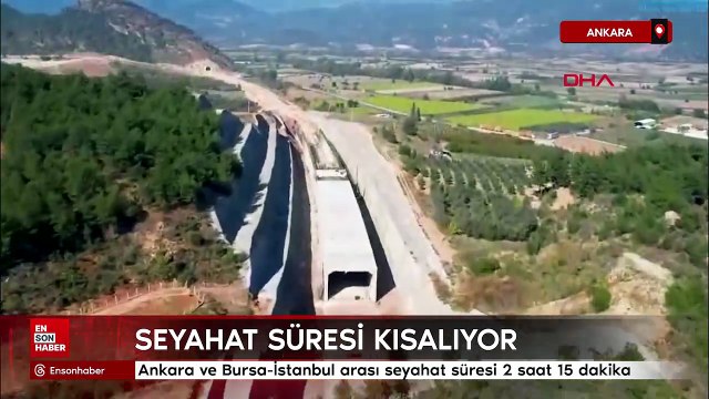 Uraloğlu açıkladı: Bursa-Ankara ve Bursa-İstanbul arası seyahat süresi 2 saat 15 dakikaya düşecek