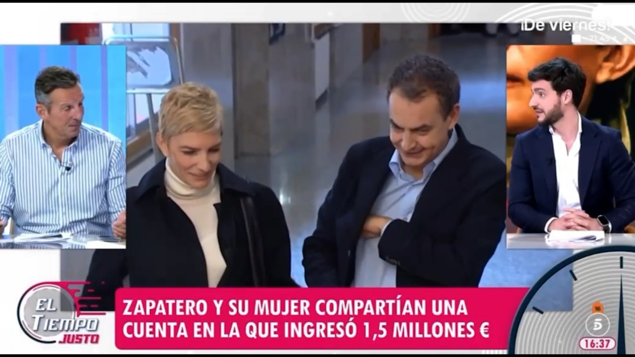 Entrambasaguas: «La mujer de Zapatero puede ser imputada por haber disfrutado 1,5 millones que él cobró de la trama»