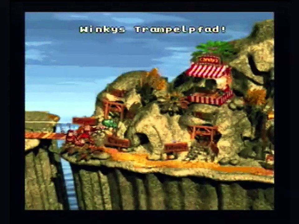 Let's Play Donkey Kong Country (101% German) - Part 3 - Goldige Buckel kosten Nerven