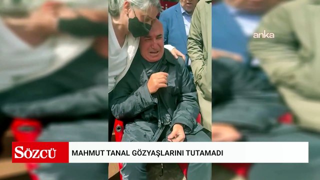 Mahmut Tanal hüngür hüngür ağladı