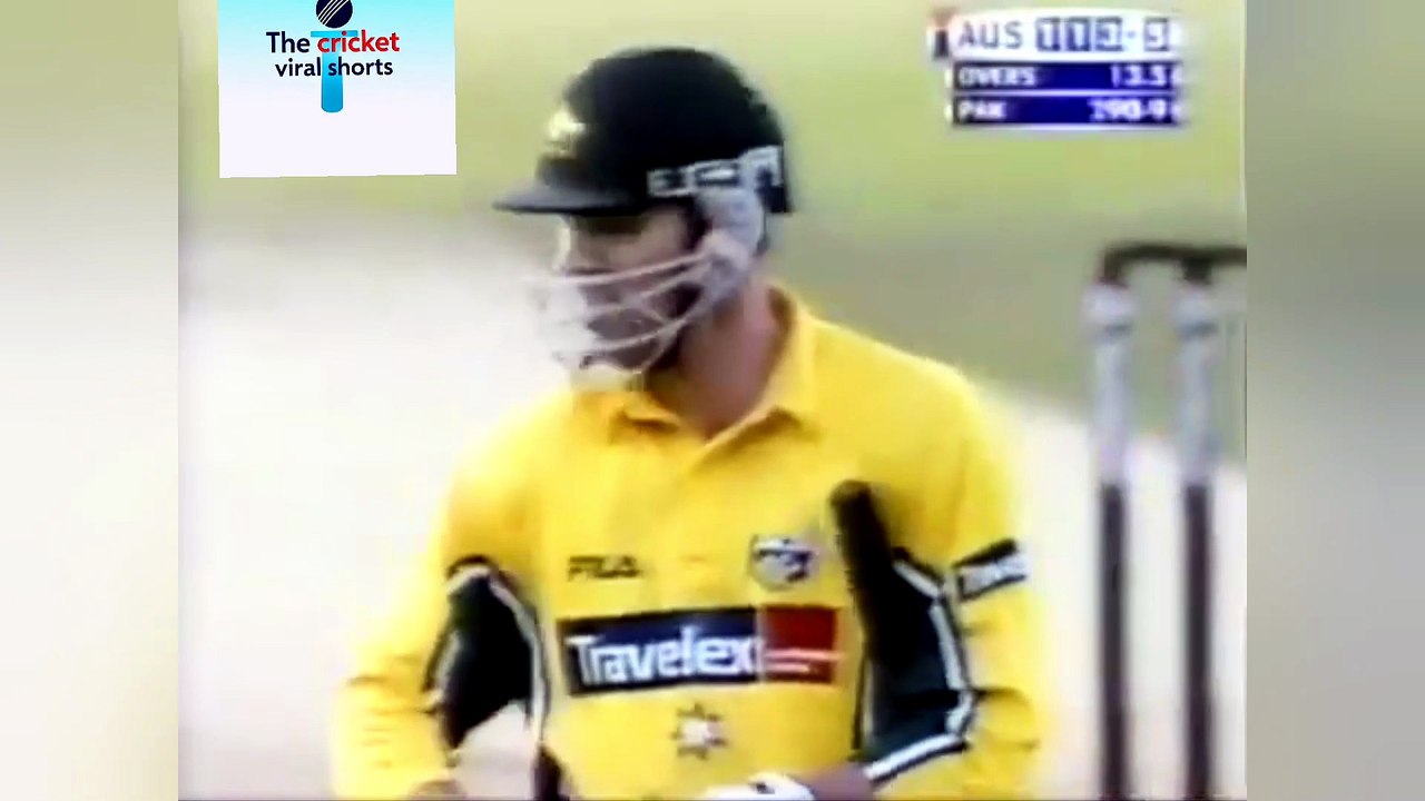 Absolutely Gorgeous| The mystery ball by Saqlain Mushtaq| Saqlain Mushtaq out 3 times Damien Martin|