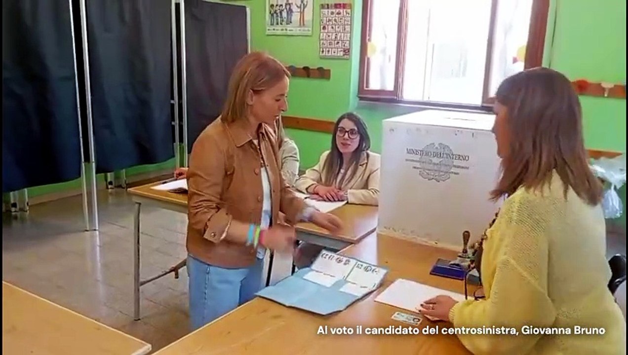Elezioni comunali 2026 ad Andria, Bruno e Napolitano hanno votato