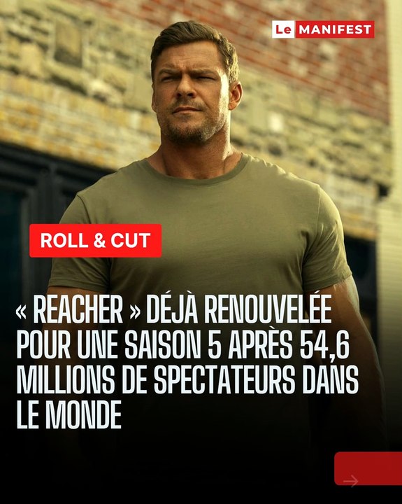 Reacher Saisons 4 et 5 confirmées : Prime Video réussit son pari audacieux avec 54,6 millions de spectateurs