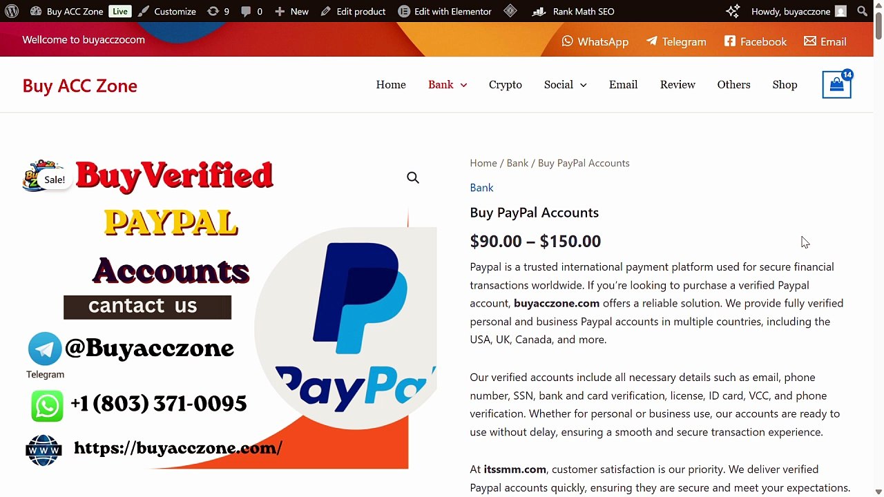 Buy Verified PayPal Accounts Online: Top Truste...