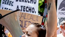 Unas 23.000 personas marchan contra la crisis de la vivienda en Madrid