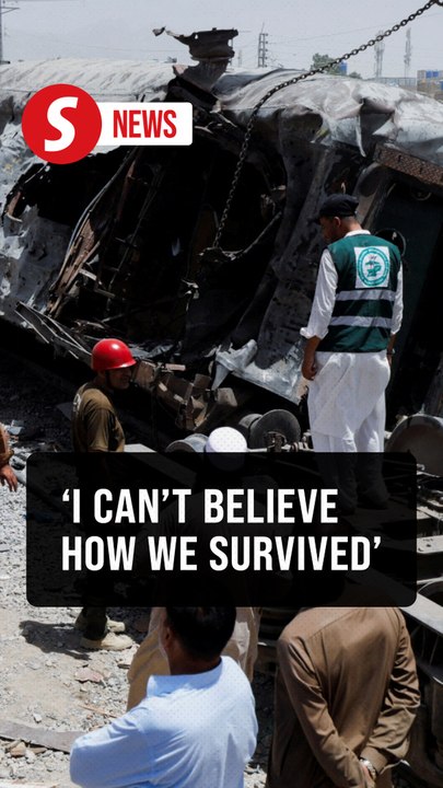 Witness recalls deadly Pakistan train blast