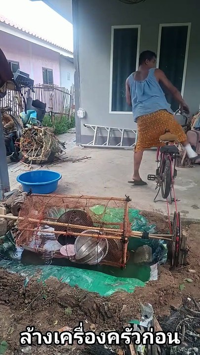 When You Hate Washing Dishes But Love Cycling!