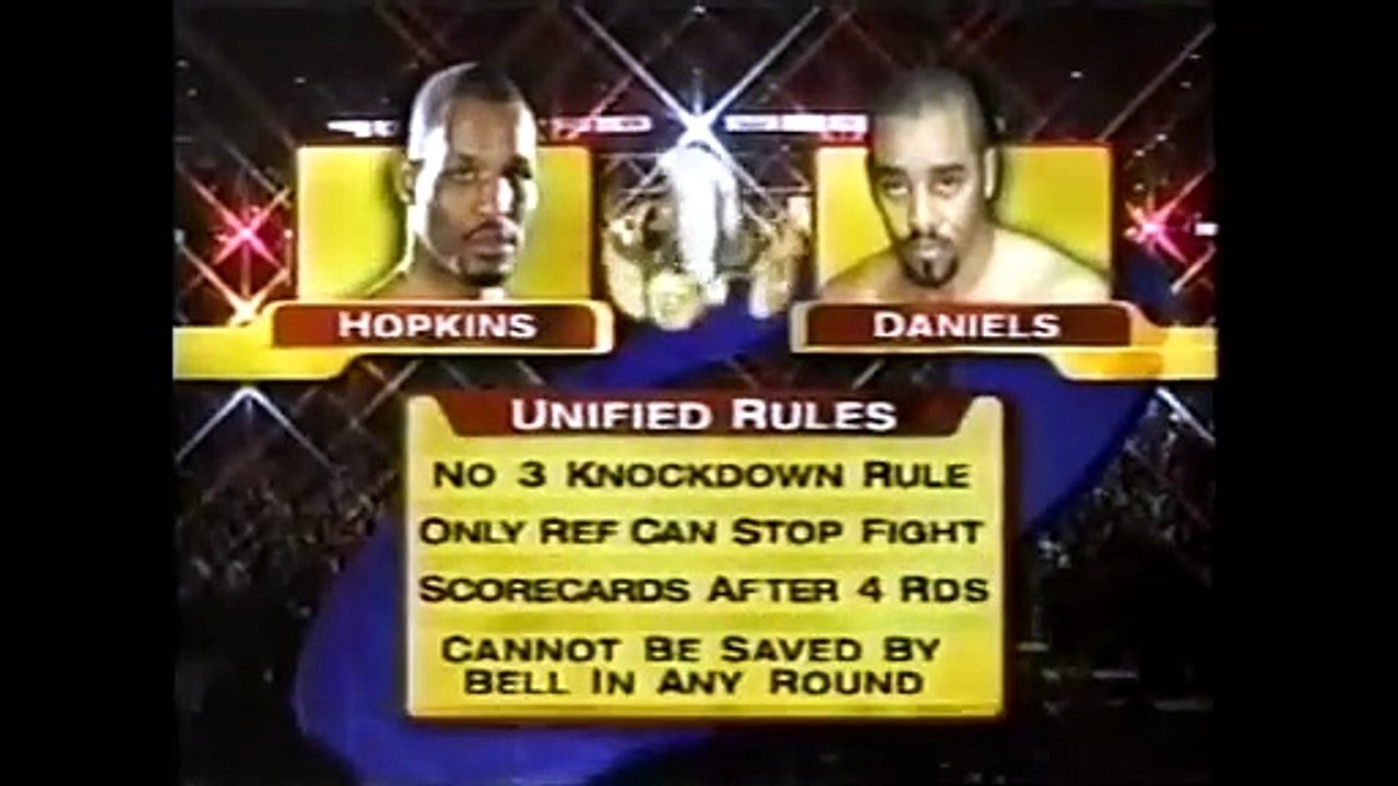 Bernard Hopkins vs Carl Daniels + Roy Jones Jr interview - HBO 2-2-2002