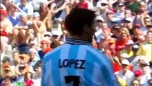 Netherlands v Argentina Quarter Final 04-07-1998