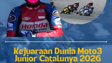 Kejuaraan Dunia Moto3 Junior Catalunya 2026Kiandra Masuk 10 Besar dalam 2 Race