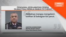 Pengawal keselamatan cedera dilibas pisau remaja mabuk di Cheras