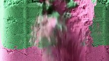 Chalk block breaking into pure powder... 😳✨