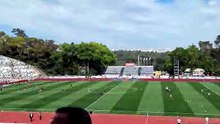 Equipa do Sporting a entrar no Jamor