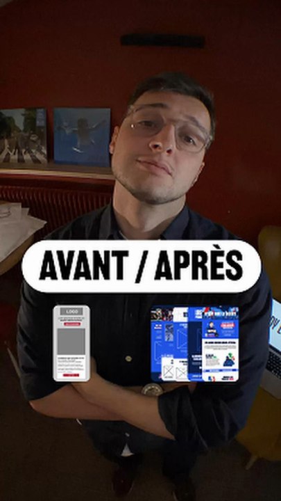 {Client anonymisé}2 millions de contacts. 1 template avant. 5 templates après. Une équipe interne autonome.#directionartistique #designsportif #avantapres #fondateur