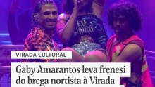 Gaby Amarantos leva frenesi do brega nortista à Virada apesar de queda de energia