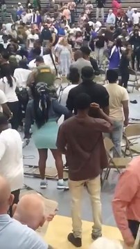 Brawl erupts at Tennessee graduation ceremony