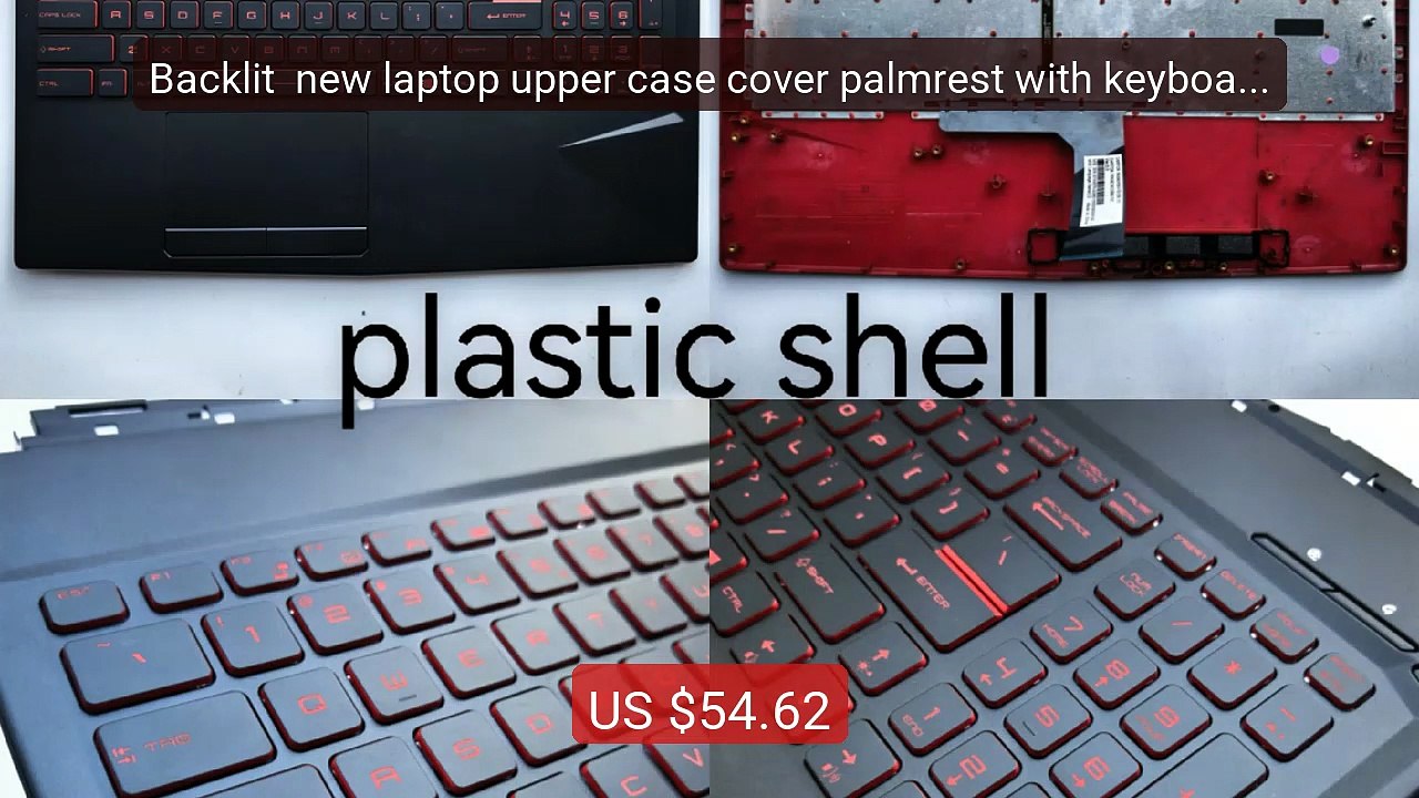 Backlit  new laptop upper case cover palmrest with keyboard fo... -- Best Buy 2026 | Great Quality!