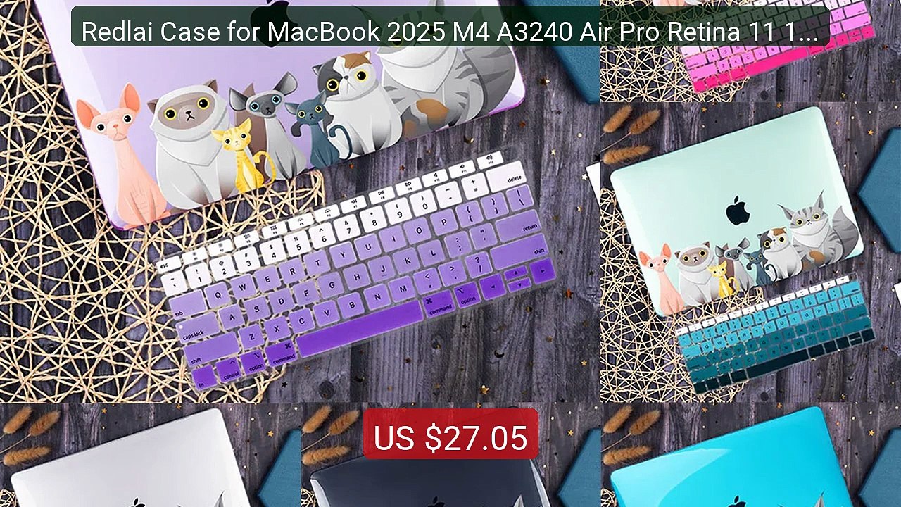 Redlai Case for MacBook 2025 M4 A3240 Air Pro Retina 11 12 13 ... -- Best Buy 2026 | Great Quality!