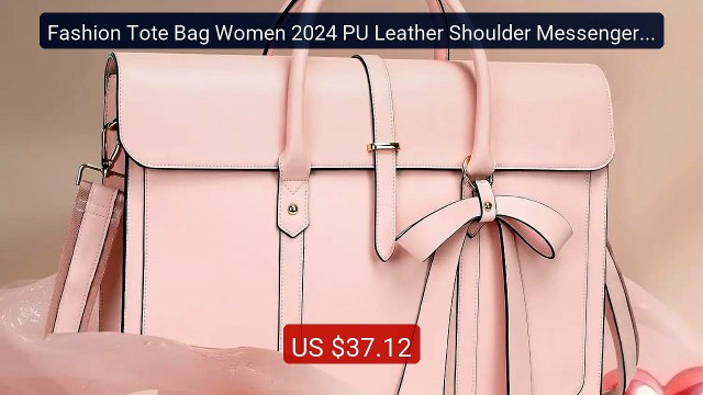 Fashion Tote Bag Women 2024 PU Leather Shoulder Messenger Bag... Amazing Value 2026 | Must Have!