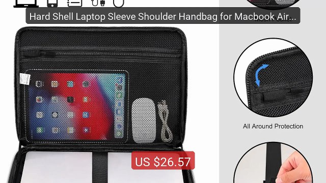 Hard Shell Laptop Sleeve Shoulder Handbag for Macbook Air Pro... Amazing Value 2026 | Must Have!