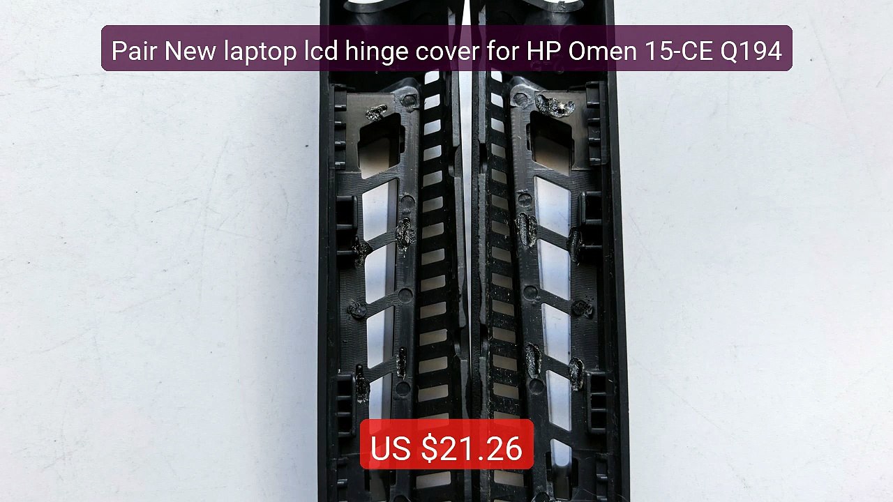 Pair New laptop lcd hinge cover for HP Omen 15-CE Q194 -- Best Buy 2026 | Great Quality!