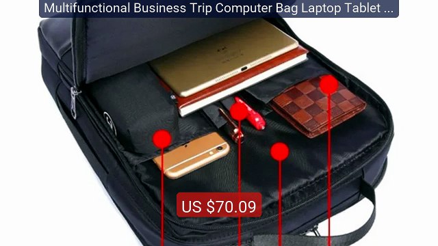 Multifunctional Business Trip Computer Bag Laptop Tablet Sh... Top Pick 2026 | Unbeatable Price!