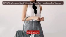 MOSISO Women's Bag PU Leather Tote Bag Handbags For Women L... -- Top Pick 2026 | Unbeatable Price!