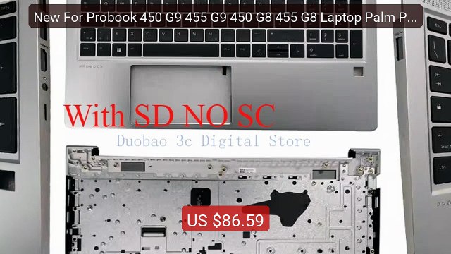 New For Probook 450 G9 455 G9 450 G8 455 G8 Laptop Palm Pad... Top Pick 2026 | Unbeatable Price!