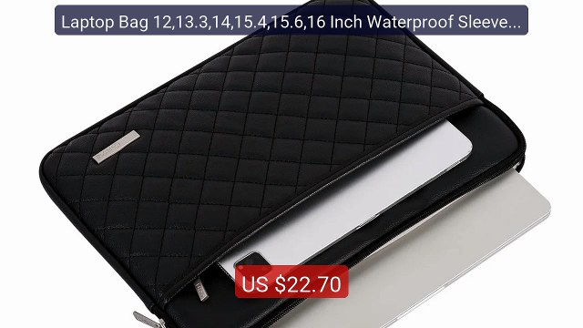 Laptop Bag 12,13.3,14,15.4,15.6,16 Inch Waterproof Sleeve C... Top Pick 2026 | Unbeatable Price!