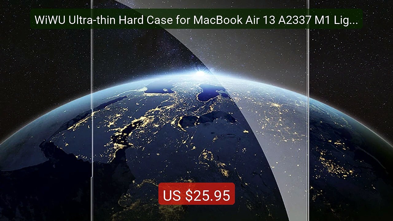 WiWU Ultra-thin Hard Case for MacBook Air 13 A2337 M1 Lightwe... -- Amazing Value 2026 | Must Have!
