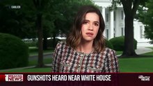 Jornalista da NBC News durante tiroteio perto da Casa Branca