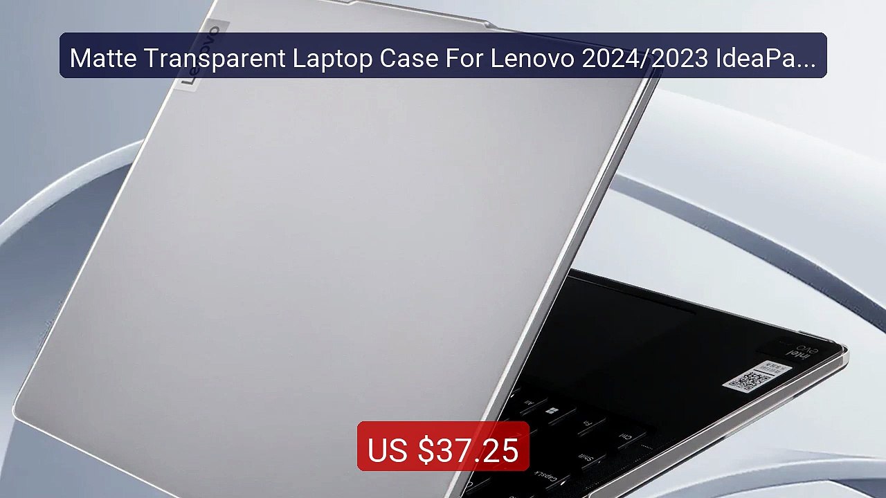 Matte Transparent Laptop Case For Lenovo 2024/2...