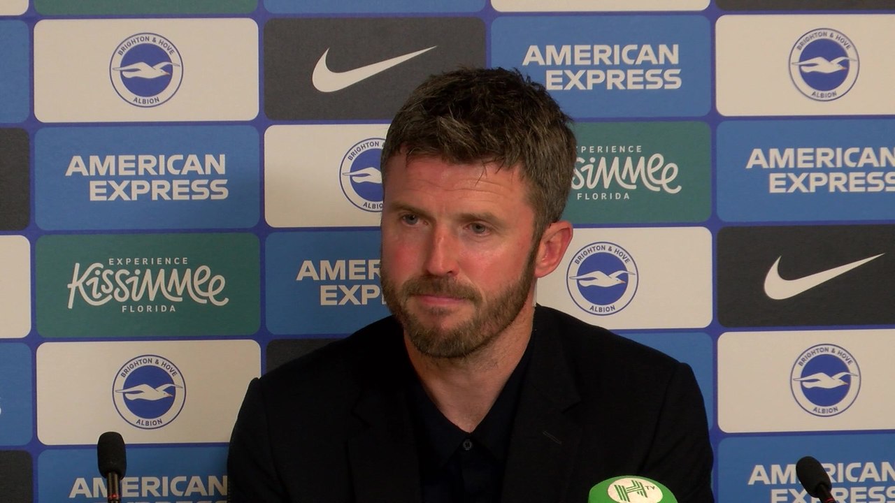 Carrick delighted after 3-0 Brighton win to finish season strongly after signing his two year deal