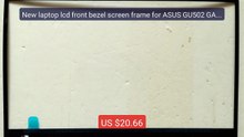 New laptop lcd front bezel screen frame for ASUS GU502 GA502 G... -- Best Buy 2026 | Great Quality!