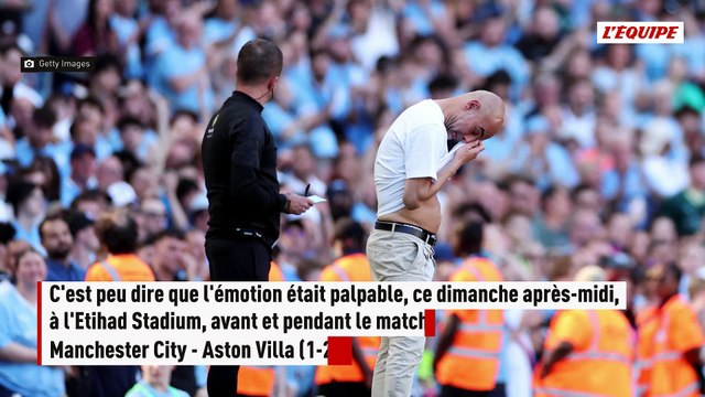 Des hommages et une défaite anecdotique pour le dernier match de Pep Guardiola à Manchester City - Foot - Premier League - Manchester City