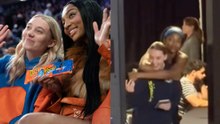 Paige and Angel’s hug proves the rivalry is only on the court